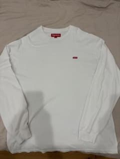 Supreme スモールボックスロゴ 長袖Tシャツ ホワイト Mのサムネイル