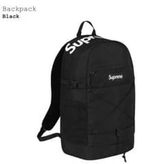 Supreme 16ss バックパック 黒のサムネイル