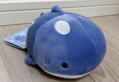 にぎって！もちふわマリン　じんべえざめ ぬいぐるみ 音が鳴る 約15cmのサムネイル