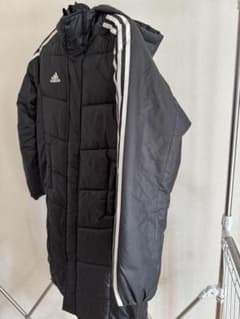 adidas ベンチコート ブラックのサムネイル