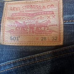 Levi's 501 デニムパンツ W28 L32 ボタンフライのサムネイル