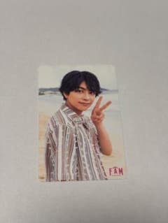timelesz 佐藤勝利、猪俣周杜　アルバムFAMトレカ（裏表）のサムネイル