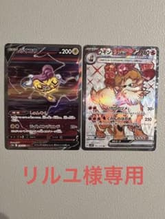 [リルユ様専用]ライコウV SAR、ウインディex SRのサムネイル