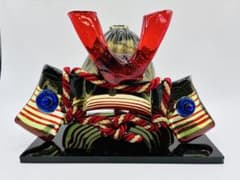 希少 上原正 作 琉球ガラス 兜 端午の節句 新品 希少 上原正 作 琉球ガラス 兜 端午の節句 新品 - メルカリ