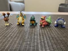 初期 ポケモン フィギュアキーホルダー 5体セット 1990年代 当時物