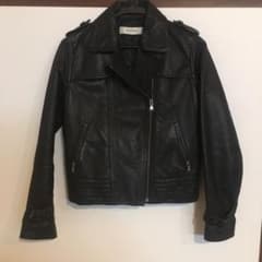 お値下げ！ 美品 本革 ライダース スピックアンドスパンのサムネイル