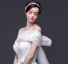 結婚式ボレロ レースストール 6mのサムネイル