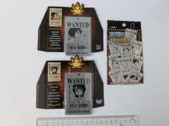 ONE PIECE　ワンピース　メタル手配書〜麦わらの一味編〜セット　レトロ