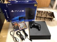 SONY PlayStation4 PRO 1TBとマイクラとグラセフのサムネイル