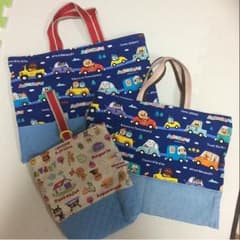 保育園♡幼稚園♡バック 三点セットのサムネイル
