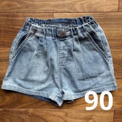 ショートパンツ ズボン デニム 90 しまむら 女の子