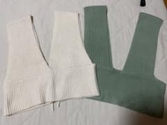 ビスチェベストGU＆ＧＲＬ　トップスの上に着るベスト2点セットのサムネイル