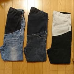 エンジェリーベ マタニティパンツ 3本セットのサムネイル