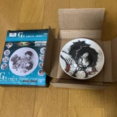 ワンピース 名場面小皿　水墨画風アート　×3