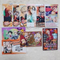 爆豪勝己 ヒロアカ まとめ売り カード グミ ハイレア 僕のヒーローアカデミア