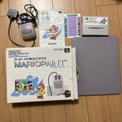 マリオペイント セット スーパーファミコン 動作未確認のサムネイル