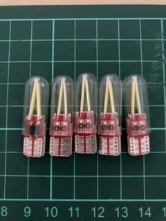 LEDランプt10  ホワイト　ポジションランプ　ルームランプのサムネイル