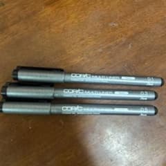 COPIC MULTI LINER 0.1 0.3 0.5 3本セットのサムネイル