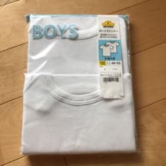 新品未開封　ボーイズインナー100 肌着 2枚組のサムネイル