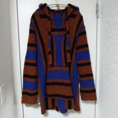 清春 黒夢 SADS メキシカンパーカ 茶青 44 MAD ニット - メルカリ