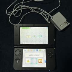 Nintendo 3DS LL ブラック ACアダプター付きのサムネイル