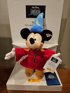 シュタイフ　ミッキーマウス　魔法使いの弟子　外箱スレへこみあり シュタイフ ミッキーマウス 魔法使いの弟子 外箱スレへこみあり - メルカリ
