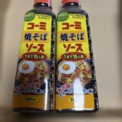名古屋名物　コーミ焼そばソース　2本のサムネイル