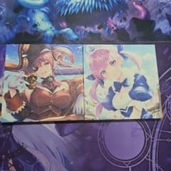 ホロライブ 宝鐘マリン 湊あくあ ミニキャンバス 2種セットのサムネイル