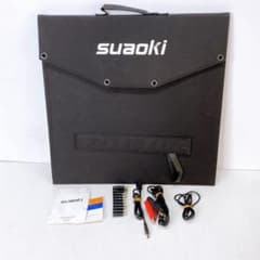 suaoki ソーラーパネル SCB-120 管理A796 - メルカリ