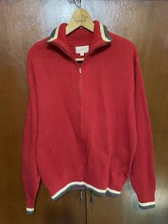 50s ジップアップ ニット カーディガン　Avalanche TALONのサムネイル
