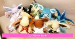 Eevee Collection 봉제인형 전 9종 콤프 세트
