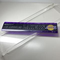 【30年前】 日本製 NBA ロサンゼルス・レイカーズ 13センチ 定規のサムネイル