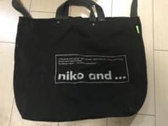 トートバッグ　ニコアンドのサムネイル