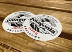 Patagonia日本支社 30th anniversaryステッカー 2枚のサムネイル