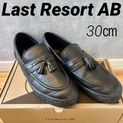 【着用数回】ラストリゾートAB VM005スムースレザー　ブラック 30cm 着用数回】ラストリゾートAB VM005スムースレザー ブラック 30cm
