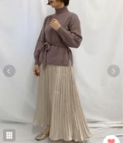 新品　ハイネックニット　apresjourmignonのサムネイル