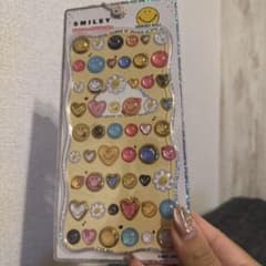 SMILEY プチドロップステッカー シールのサムネイル