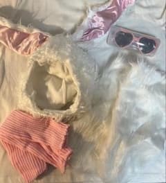 バニーガール コスプレ衣装 4点セット 写真映え 可愛いのサムネイル