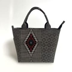 大島紬リメイク小さな2ウェイトートバッグ - メルカリ