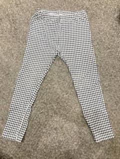 UNIQLO チェック柄 レギンス 110cm ズボンのサムネイル