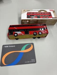 香港トラムバス　＆　使用済み オクトパスカード(使用不可)のサムネイル