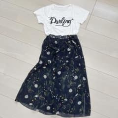 DarlingロゴTシャツ 花柄130cmのサムネイル