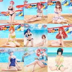 水着　美少女フィギュア　プライズ　10体セット