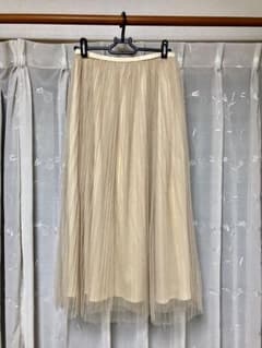 [新品未使用] w closet チュールロングスカートのサムネイル