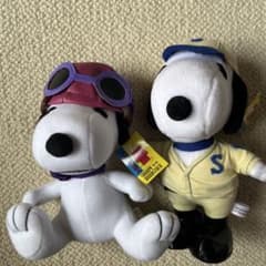 스누피 봉제인형 레어 희귀 레트로 플라잉 야구 PEANUTS