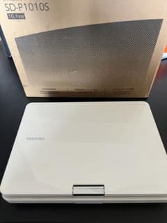 TOSHIBA REGZA ポータブルDVDプレーヤー SD-P1010S 本体 - メルカリ