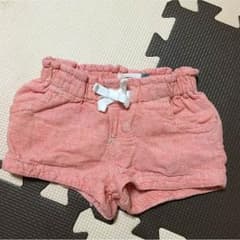 ピンク ショートパンツ size12~18ヵ月用 (約size70~80)のサムネイル