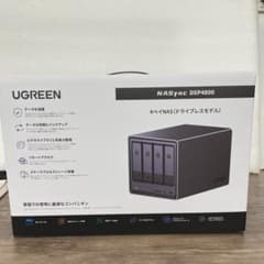 W839UGREEN NASync DXP4800 4ベイ デスクトップ NAS - メルカリ