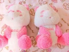 ふさふさパンダbig 桃のサムネイル