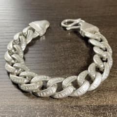 G*D様 喜平 チェーン シルバー 925 刻印 ブレスレット ヴィンテージ S ブレスレット ヴィンテージ チェーン シンプル 喜平 Sフック シルバー